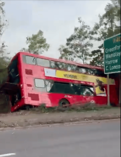 London travel news LIVE: Double-decker bus crashes on A40 causing serious congestion