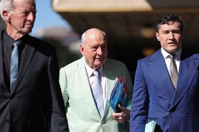 ‘I was being polite’: prominent athlete continued texting Alan Jones after alleged assaults due to his reputation, trial hears