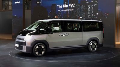 Kia's New PV7 Electric Van Wants To Do It All