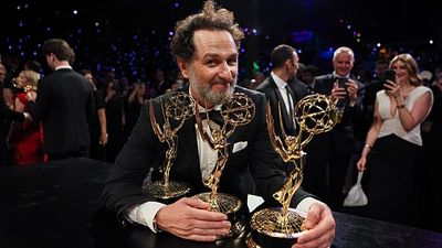 Emmy record for Matthew Rhys as Welshman's Widow's Bay collected three awards