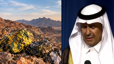 Saudi Arabia reports 110 million tonnes of uranium and rare earth ore