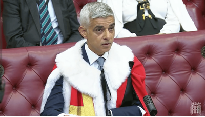 Sadiq Khan sworn into House of Lords four years after calling for its abolition