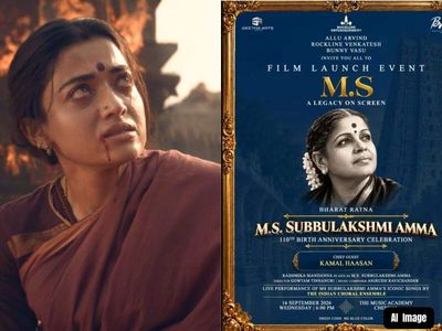 Rashmika Mandanna to play MS Subbulakshmi in biopic: Who was the Bharat Ratna awardee who made history for India at the UN?