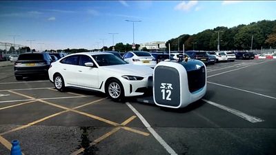Robot valet parking at Gatwick Airport promises safer, easier long‑stay car storage
