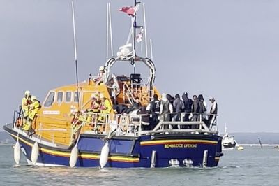 Blindness charity tells anti-migrant protesters they’re ‘not the lifeboat people’ after RNIB mistaken for RNLI