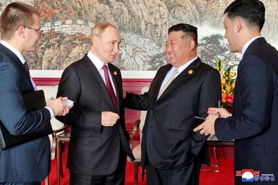 Kim Jong Un says he will continue to back Putin’s ‘sacred war’ on Ukraine