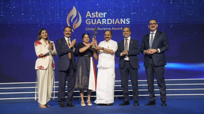 Indian-origin UK nurse Agimol Pradeep wins Aster Guardians Global Nursing Award 2026, receives $250,000 prize