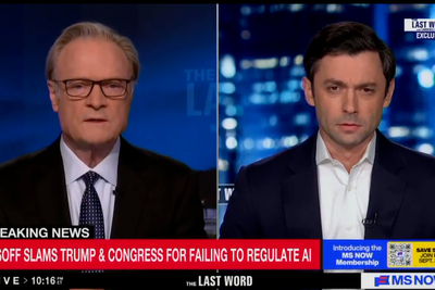 Trump is ‘compromised’ over AI, Jon Ossoff warns in latest attack on president’s plans
