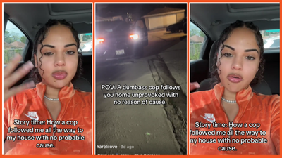 Illinois woman says a police officer followed her home for no apparent reason, then told her ‘because I can’
