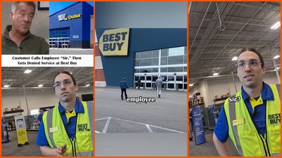 Customer thanks Best Buy employee as ‘sir, so they refuse to serve him and gets corporate involved: ‘only exists in America’
