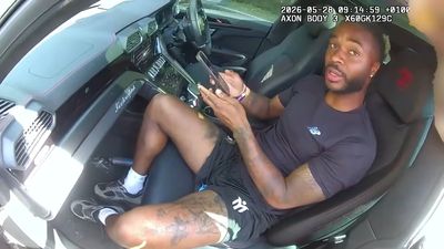 Raheem Sterling 'seen inhaling balloon' before Lamborghini crash - as footballer admits dangerous driving and having laughing gas