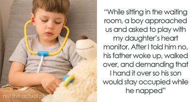 Entitled Kid Wants To Play With Ill Girl’s Heart Monitor, Gets Refused, Steals It Anyway