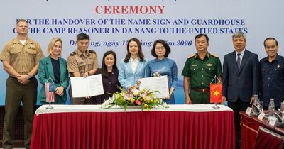 Đà Nẵng bàn giao hiện vật doanh trại Reasoner cho Mỹ