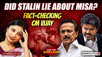 Was MK Stalin arrested under MISA? Here’s what the official record shows