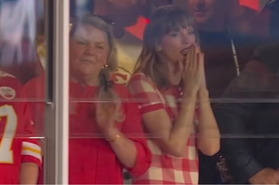 Taylor Swift Reportedly Skips Emmys for Chiefs Suite as Travis Kelce and Kansas City Rout Denver on MNF