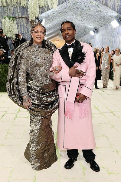 Rihanna and Baby Rocki Twin in Pink Dior for Her First Birthday