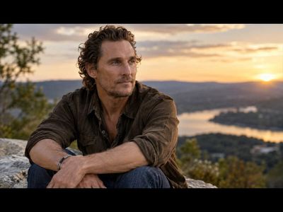 Powerful Motivational Quote of the day by Matthew McConaughey: “Life is a verb. We never get to...” — Inspiring life lessons from the Oscar-winning actor on self-doubt, struggle, acceptance, resilience, failure, personal growth and finding the next right thing