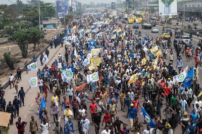 Police fire tear gas to break up Congo protests against constitutional changes