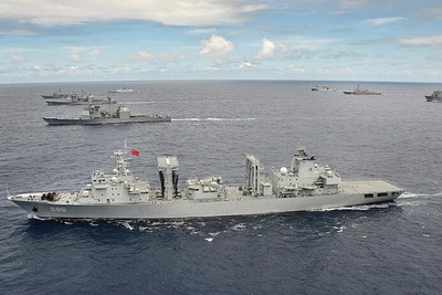 Satellite Images Suggest China Is Building World's First Submarine Drone Mothership
