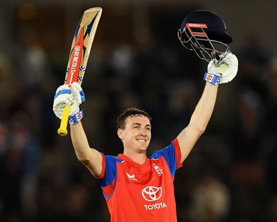 England thrash Sri Lanka after Harry Brook rejects rest to blast brilliant century
