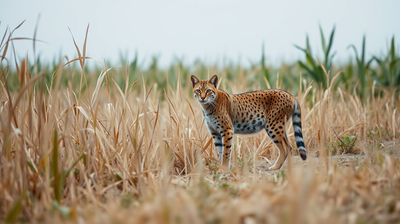 India's Most Common Wild Cat Is the Jungle Cat, and You've Probably Mistaken It for a Stray