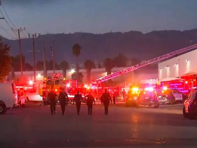 Helicopter crashes and kills at least 3 people near a bus crash in Los Angeles
