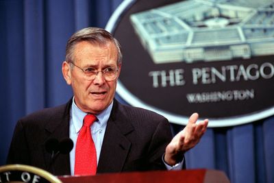 Rumsfeld's $2.3 Trillion Pentagon Clip Goes Viral Again 25 Years Later as Audit Failures Continue