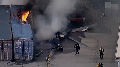 NBC news helicopter crashes in LA while covering bus collision, killing three