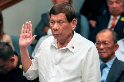 Former Philippine President Rodrigo Duterte is expected in court in The Hague