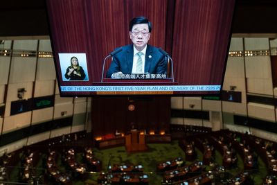 Hong Kong unveils first 5-year plan to broaden the city's identity beyond finance