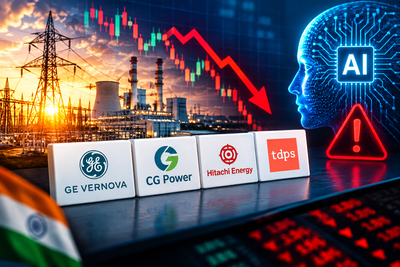 GE Vernova, CG Power, other power capex stocks tumble up to 16% in 2 days amid global AI caution. What's ahead?