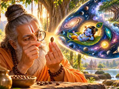 What Did the Sage See Inside a Tiny Banyan Seed?