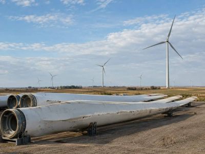 Xcel recycled 603 Minnesota wind-turbine blades weighing 4,188 tons into cement-kiln fuel; its repowered wind farms were expected to save customers $160 million