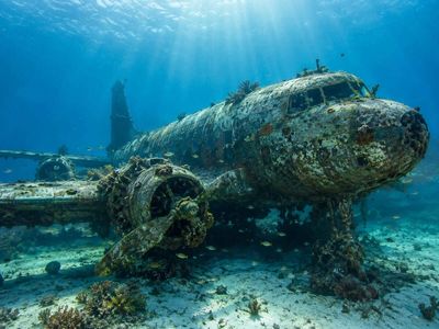 In 1985, Broward County sank a DC-4 off Fort Lauderdale in 71 feet of water; the wreck later became a monitored artificial reef