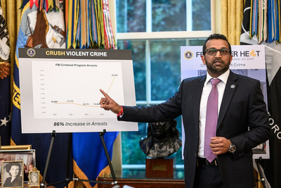 Hirono Accuses Kash Patel of Being 'So Drunk' FBI Briefings Were Rescheduled So He Could 'Sleep It Off'