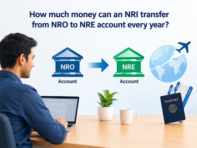 How much money can NRIs transfer from NRO to NRE account in a year?
