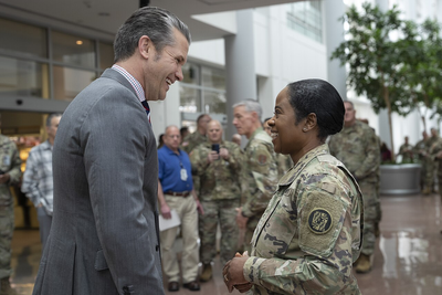 Pete Hegseth Only Wants Fit, 'Impeccably' Groomed Troops at His Pentagon Speech—and They Could Work Out With Him