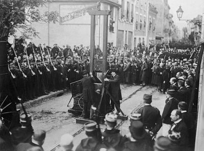 France gives guillotine the chop – archive, 1981
