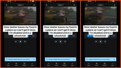 DoorDasher comes to disabled customer’s home, ignores the door and drops his food on rocks. Then he realizes he has no way to retrieve it: ‘Like she literally’