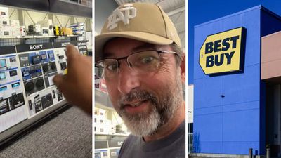 Man Goes To Best Buy. Then He Spots The Car Stereo Options—And Pioneer Display—And Notices Something New