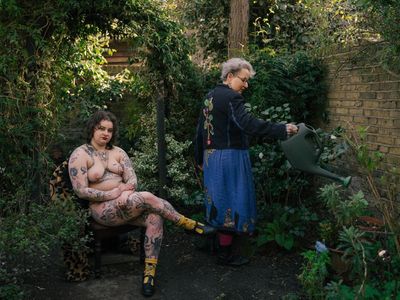 A naked performance artist in the garden with her mum: Rona Bar and Ofek Avshalom’s best photograph