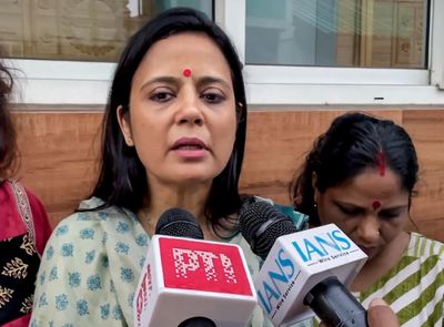 Eggs thrown at TMC MP Mahua Moitra during 'BJP protest' in Bengal's Nadia