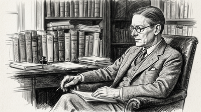 Inspiring quote of the day by T. S. Eliot: 'Where is the Life we have lost in...' - powerful life lessons on information, knowledge and wisdom by The Love Song of J. Alfred Prufrock poet