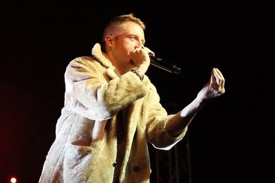 Macklemore Fans Ask Why 'Free Palestine' Led to Ban While Ye Remains on Stadium Bill