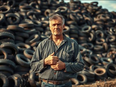 Portland man buys 1.2 acres for his family’s dream home. Then he discovered up to 75,000 illegally dumped tires