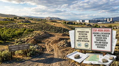 In 2021, Tyler and Wendy Chambers bought 66 acres for their dream home in Washington; 5 years later, they still haven’t built it after nearly $300,000 in costs and a 44-acre dispute