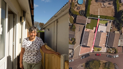 1-foot boundary dispute leaves 77-year-old with £113,266 bill, £420k home sold