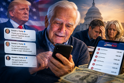 Dementia Patient Believed Donald Trump Was Personally Messaging Him — Then Gave Over $80K to Political Causes