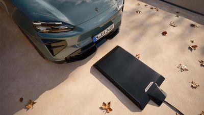 The Porsche Cayenne Electric Can Now Charge Wirelessly