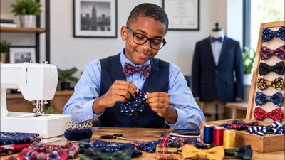 Meet Moziah Bridges, the 12-year-old Memphis entrepreneur who turned his love of sewing into a bow-tie business generating around $150,000 in sales while giving back to children in his community